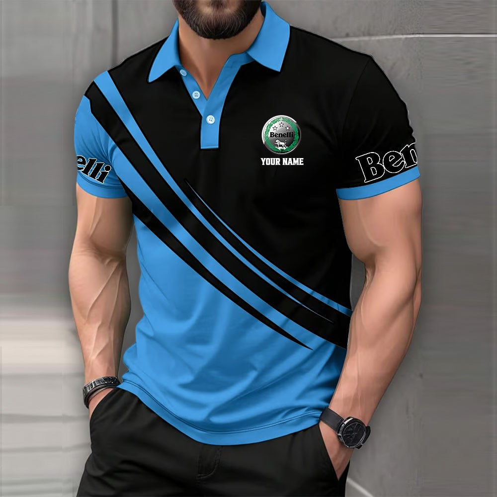 Benelli Motorcycles Poloshirt – Bild 5