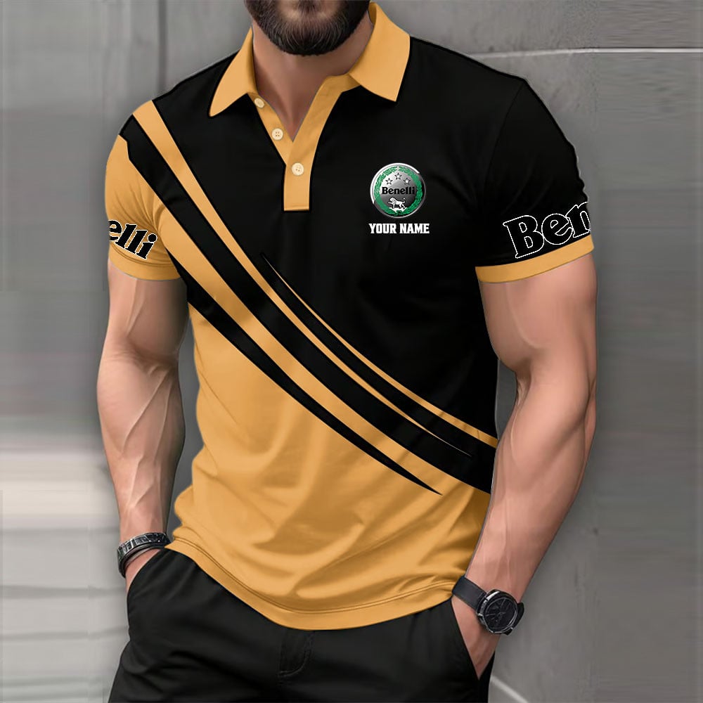 Benelli Motorcycles Poloshirt – Bild 6