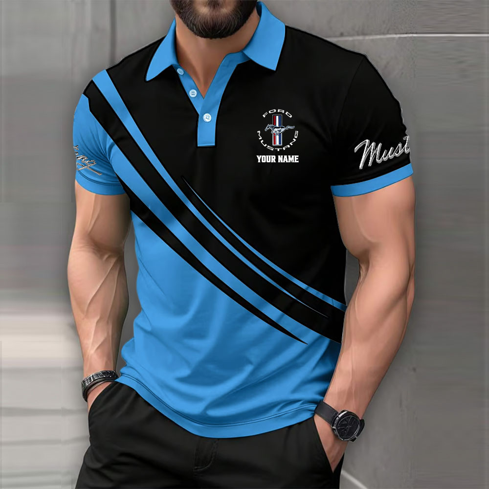 Ford Mustang Poloshirt – Bild 2