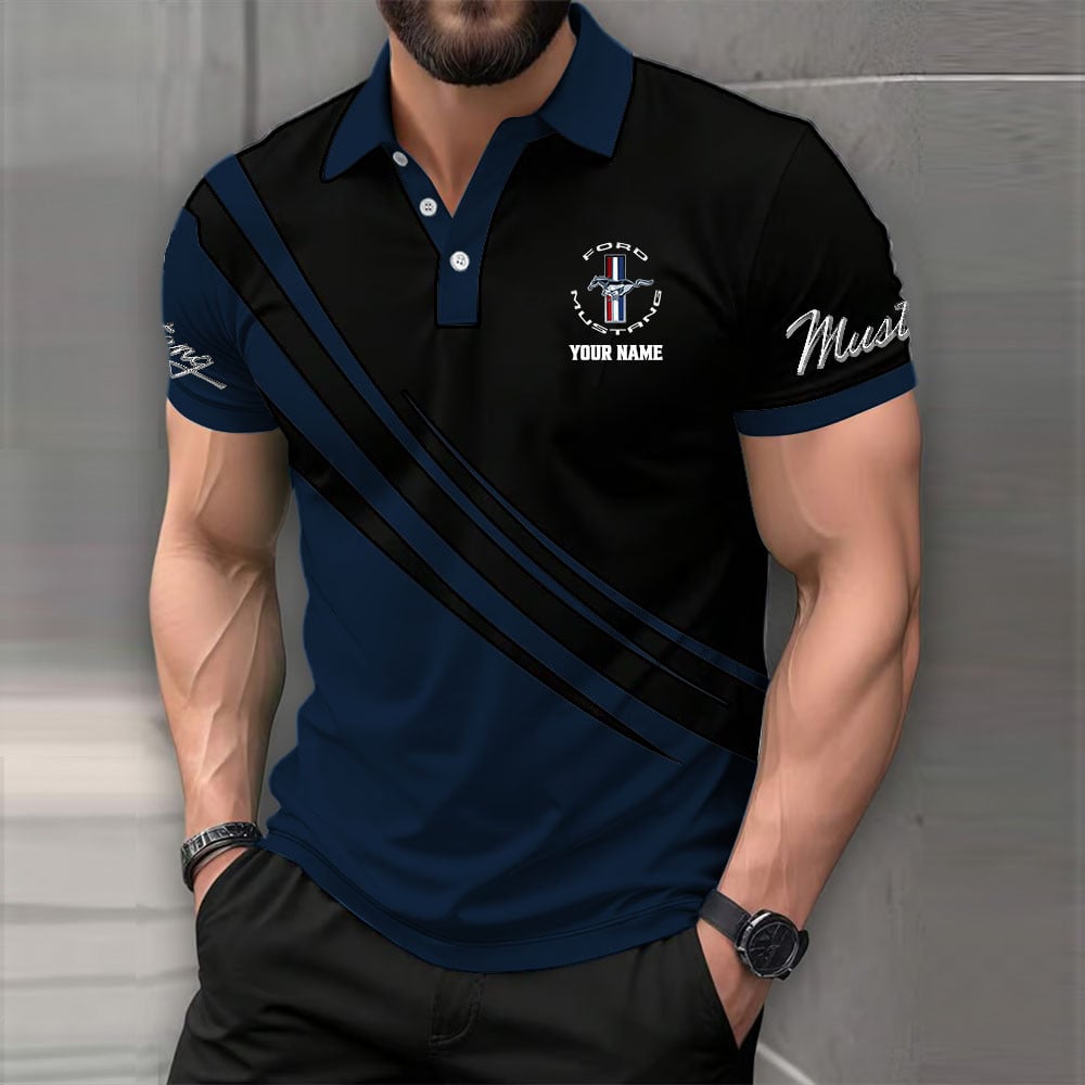 Ford Mustang Poloshirt – Bild 8