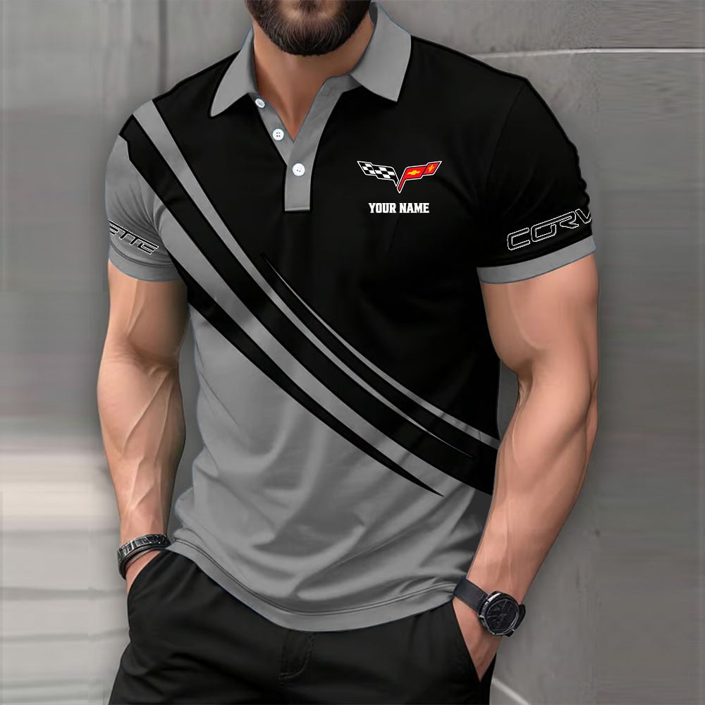 Corvette C6 Poloshirt – Bild 4