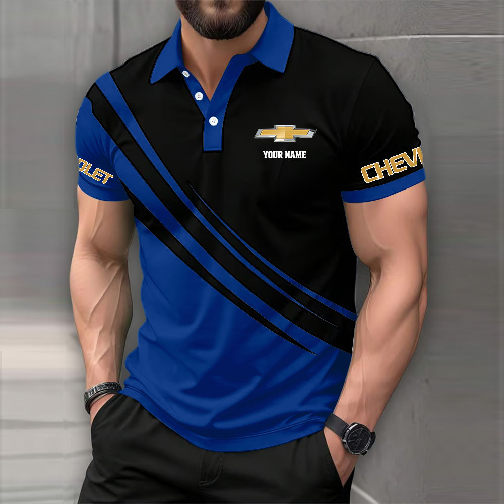 Chevrolet Poloshirt – Bild 3