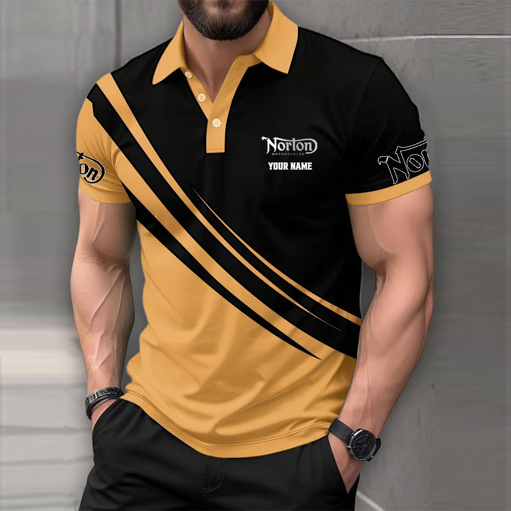 Norton Motorcycles Poloshirt – Bild 6