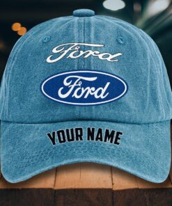 Alternative view of Ford Gewaschene Denim-Kappe