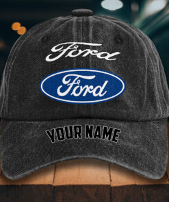 Ford Gewaschene Denim-Kappe