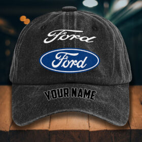Ford Gewaschene Denim-Kappe