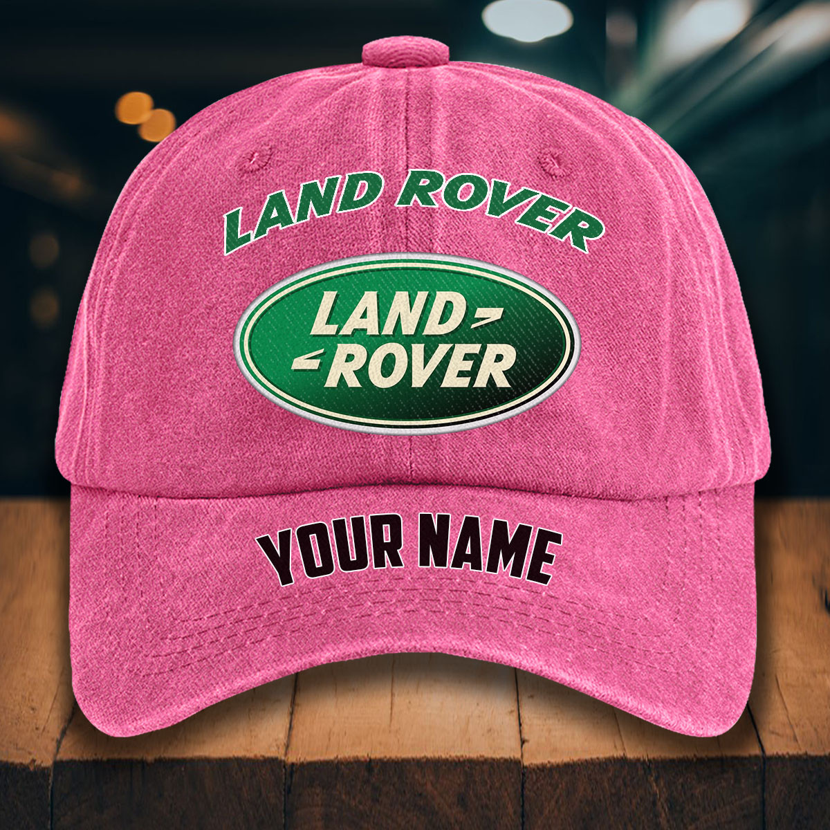 Land Rover Gewaschene Denim-Kappe – Bild 10