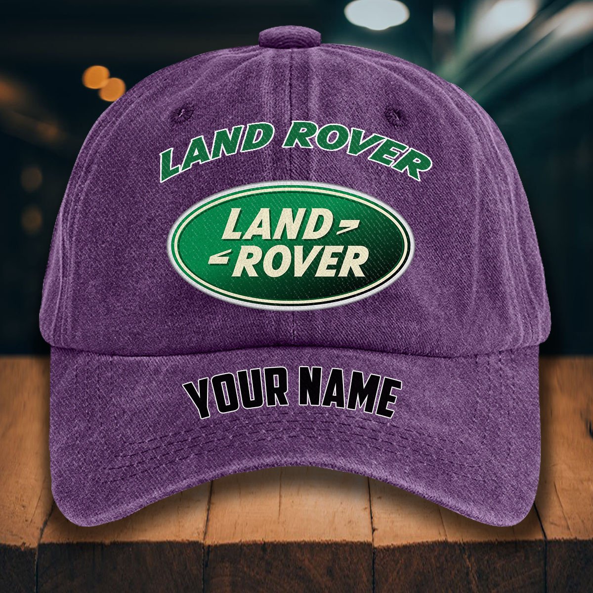 Land Rover Gewaschene Denim-Kappe – Bild 11