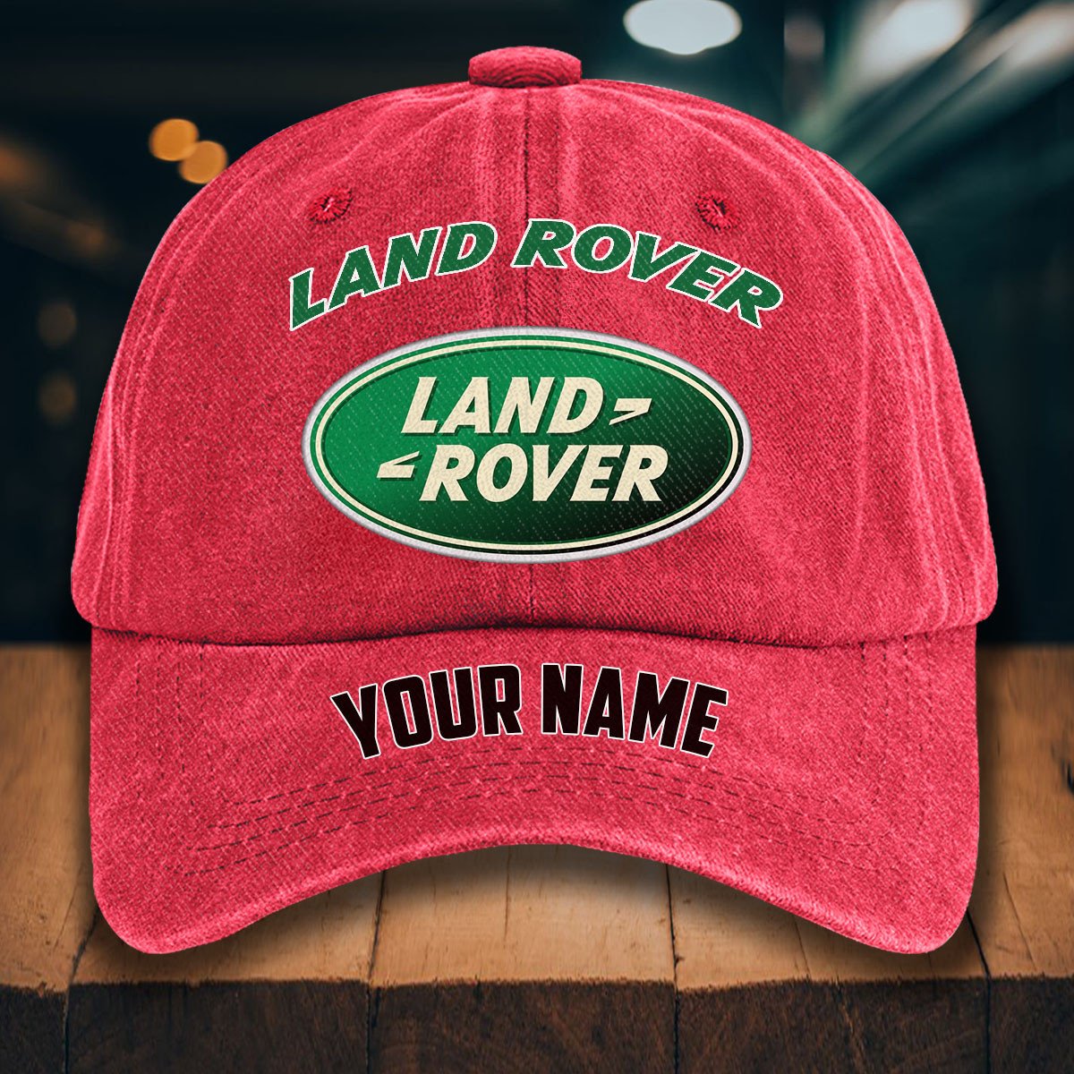 Land Rover Gewaschene Denim-Kappe – Bild 12