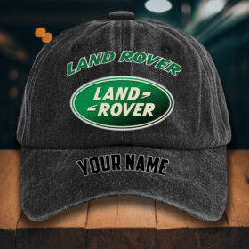 Land Rover Gewaschene Denim-Kappe