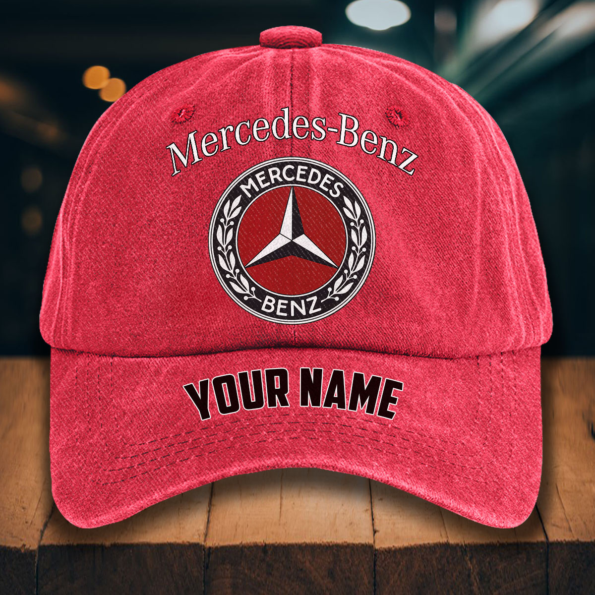 Mercedes-Benz Gewaschene Denim-Kappe – Bild 12