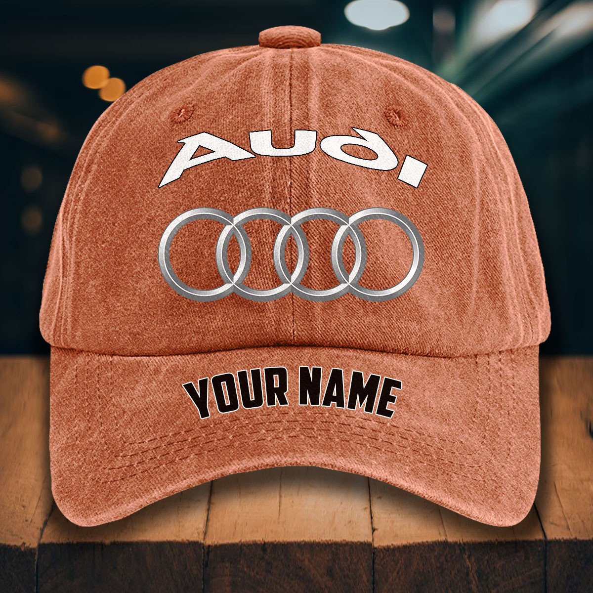 Audi Gewaschene Denim-Kappe – Bild 8