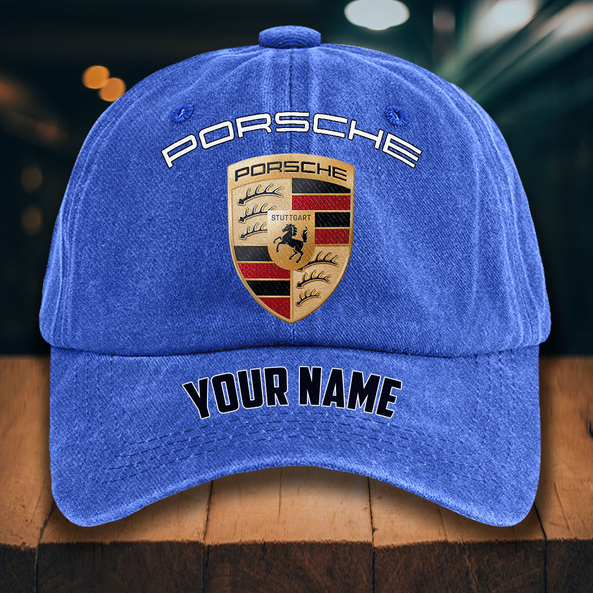 Porsche Gewaschene Denim-Kappe – Bild 13