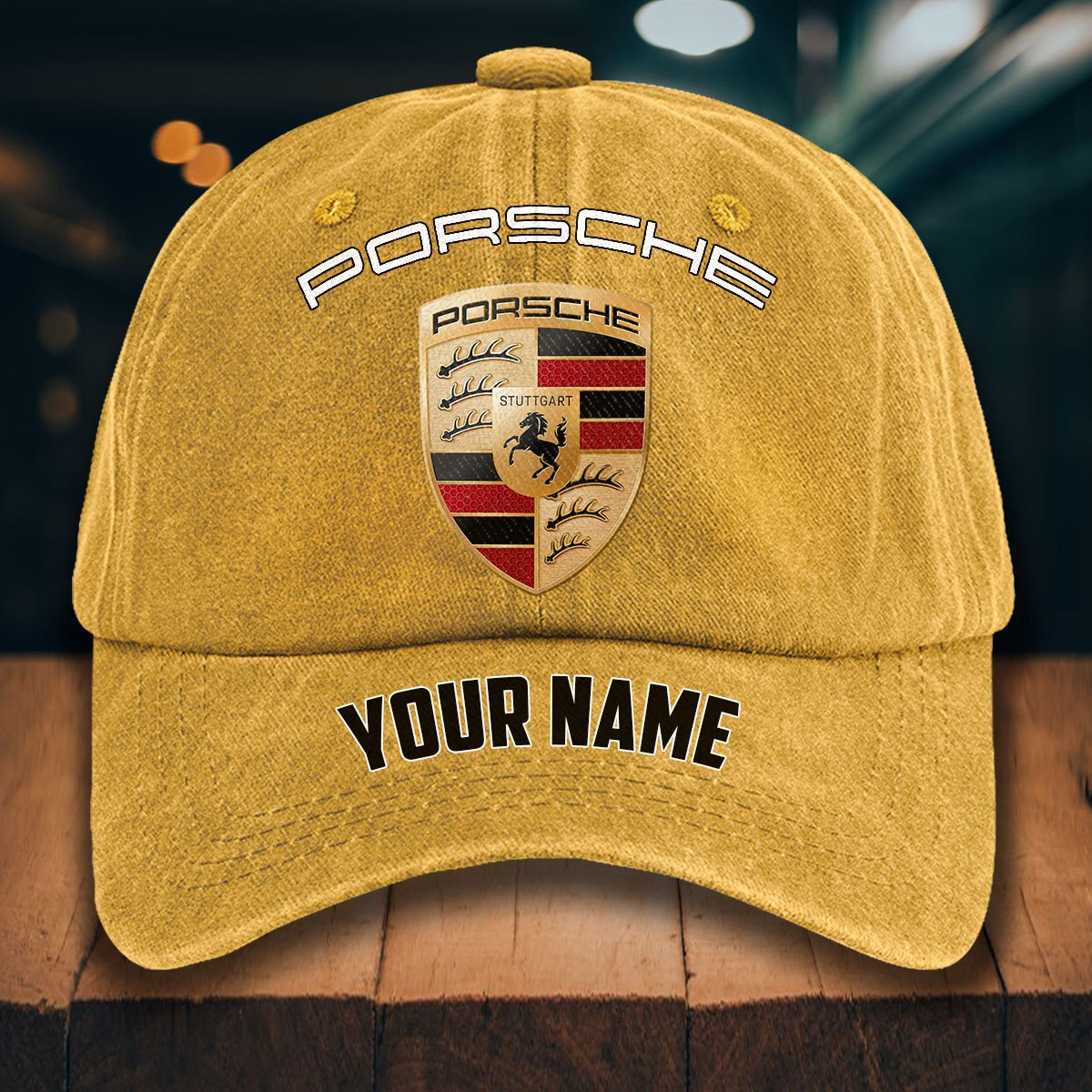 Porsche Gewaschene Denim-Kappe – Bild 15