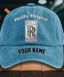 Alternative view of Rolls Royce Gewaschene Denim-Kappe