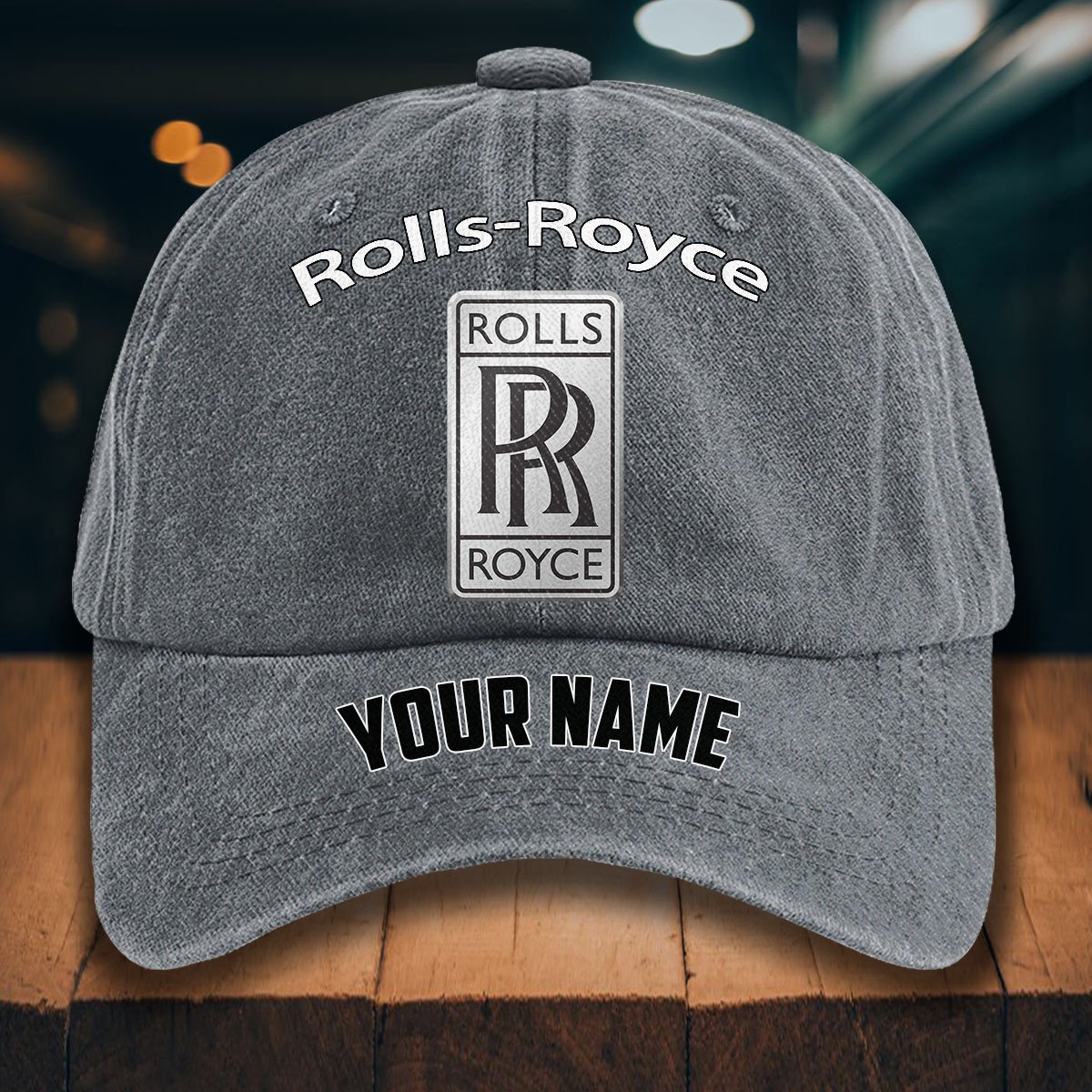 Rolls Royce Gewaschene Denim-Kappe – Bild 4