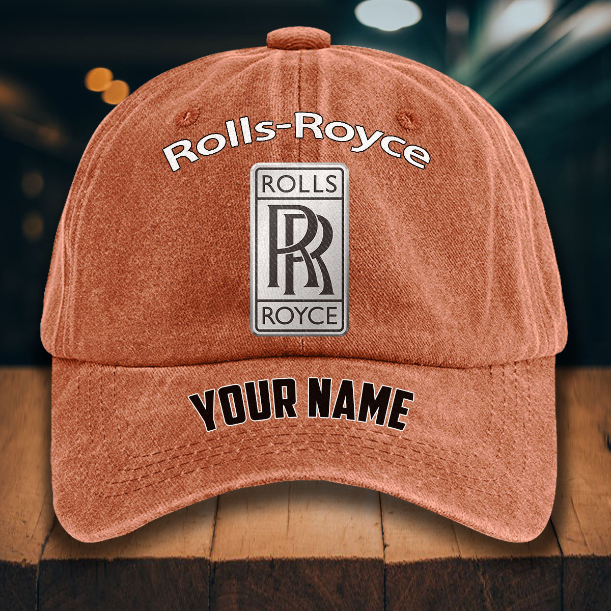 Rolls Royce Gewaschene Denim-Kappe – Bild 8