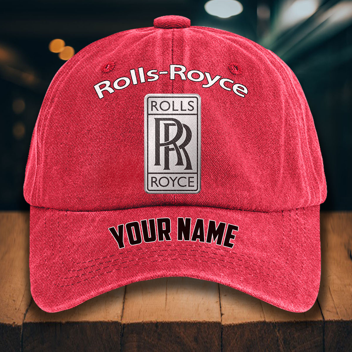 Rolls Royce Gewaschene Denim-Kappe – Bild 12