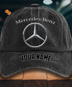 Mercedes-Benz Gewaschene Denim-Kappe