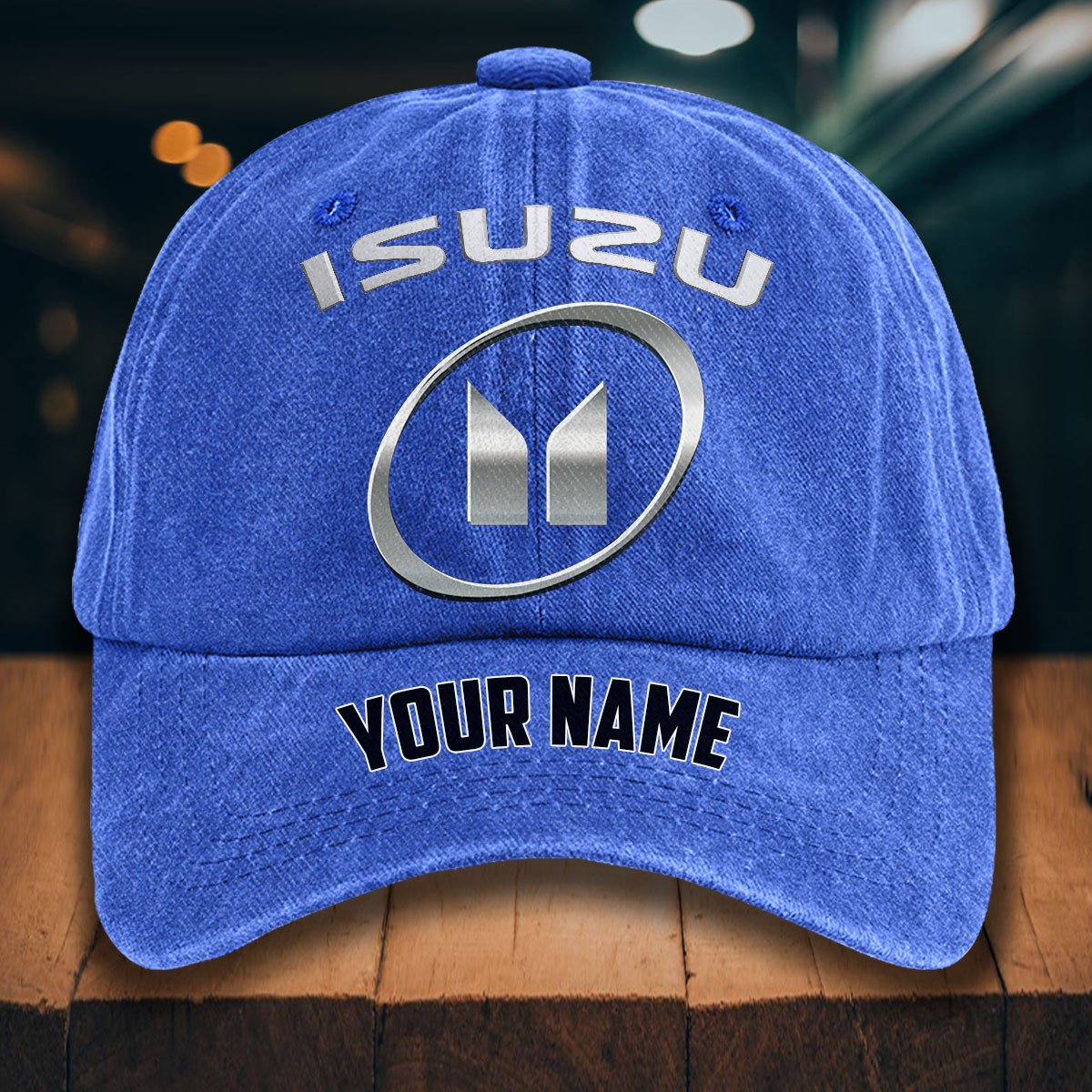 Isuzu Gewaschene Denim-Kappe – Bild 13