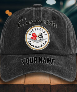 Corvette C1 Gewaschene Denim-Kappe
