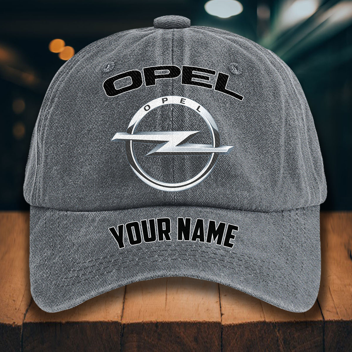 Opel Gewaschene Denim-Kappe – Bild 4