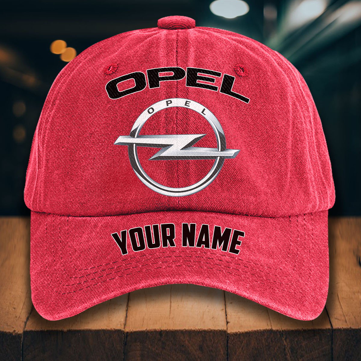 Opel Gewaschene Denim-Kappe – Bild 12