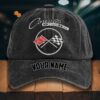 Corvette C2 Gewaschene Denim-Kappe