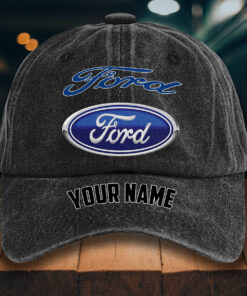 Ford Gewaschene Denim-Kappe