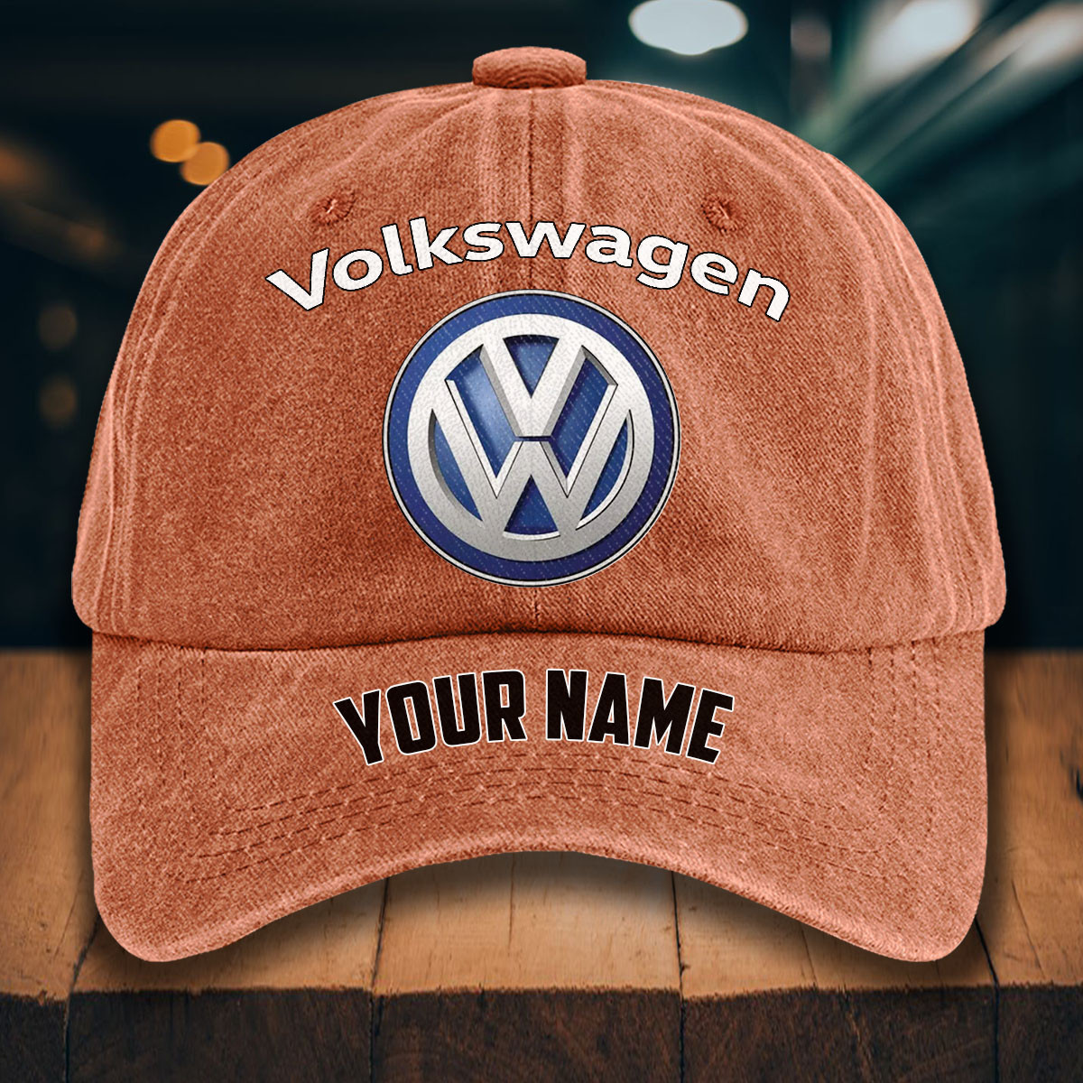 Volkswagen Gewaschene Denim-Kappe – Bild 8