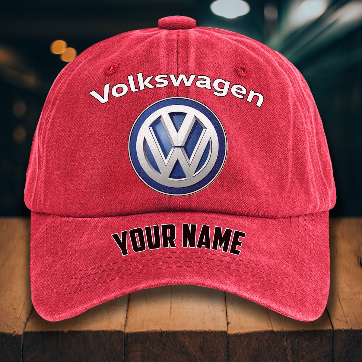 Volkswagen Gewaschene Denim-Kappe – Bild 12