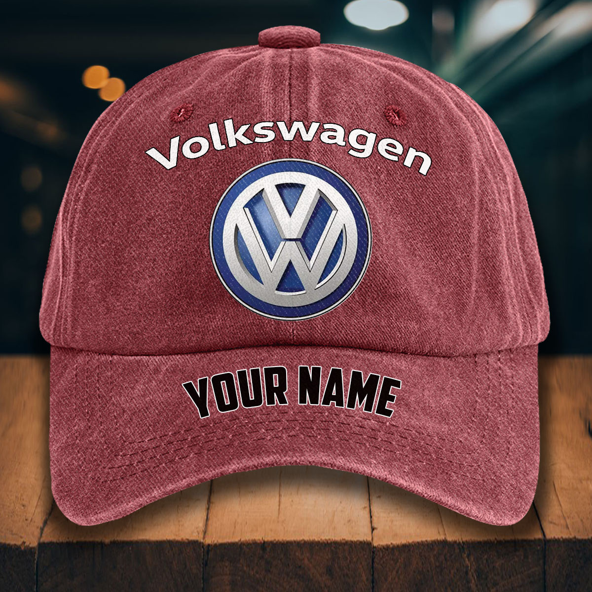 Volkswagen Gewaschene Denim-Kappe – Bild 14
