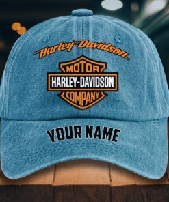 Alternative view of Harley-Davidson Gewaschene Denim-Kappe