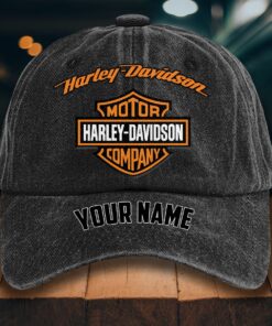Harley-Davidson Gewaschene Denim-Kappe
