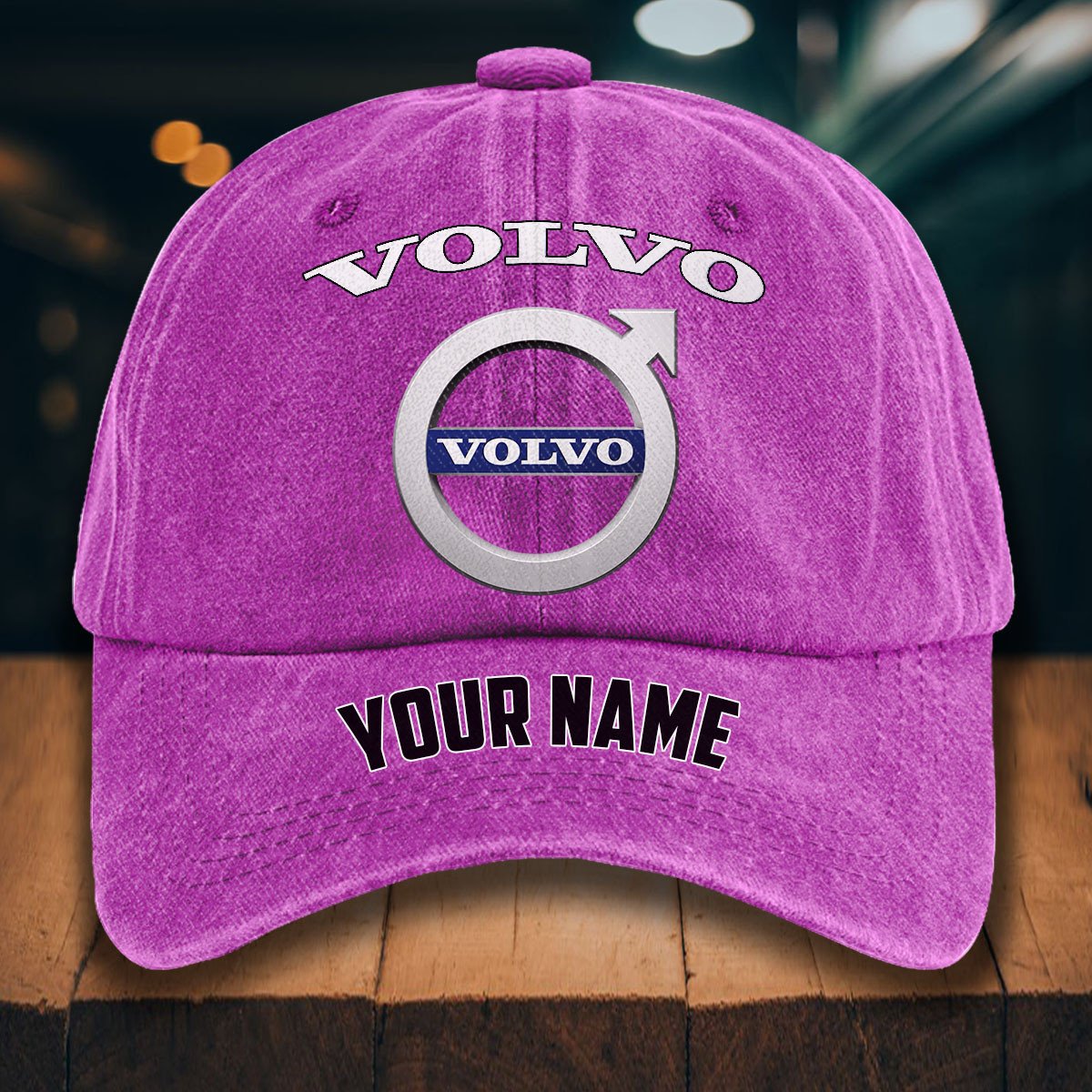 Volvo Gewaschene Denim-Kappe – Bild 6