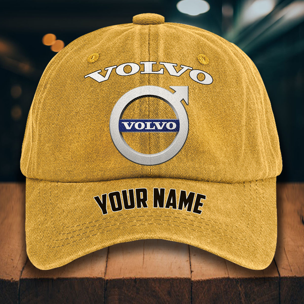 Volvo Gewaschene Denim-Kappe – Bild 15