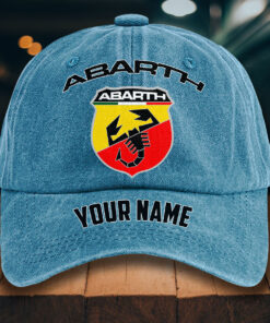Alternative view of Abarth Gewaschene Denim-Kappe