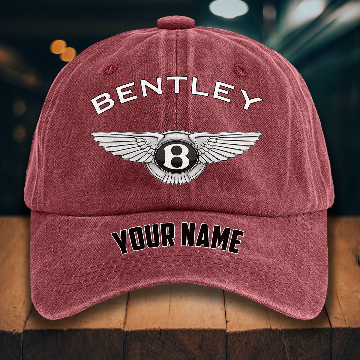 Bentley Gewaschene Denim-Kappe – Bild 14