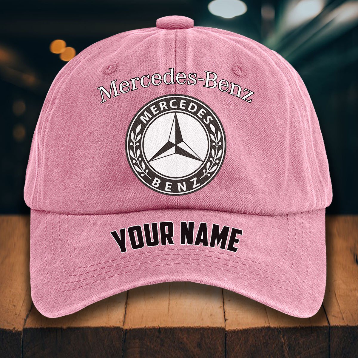 Mercedes-Benz Gewaschene Denim-Kappe – Bild 9