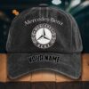 Mercedes-Benz Gewaschene Denim-Kappe