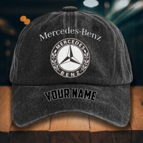 Mercedes-Benz Gewaschene Denim-Kappe