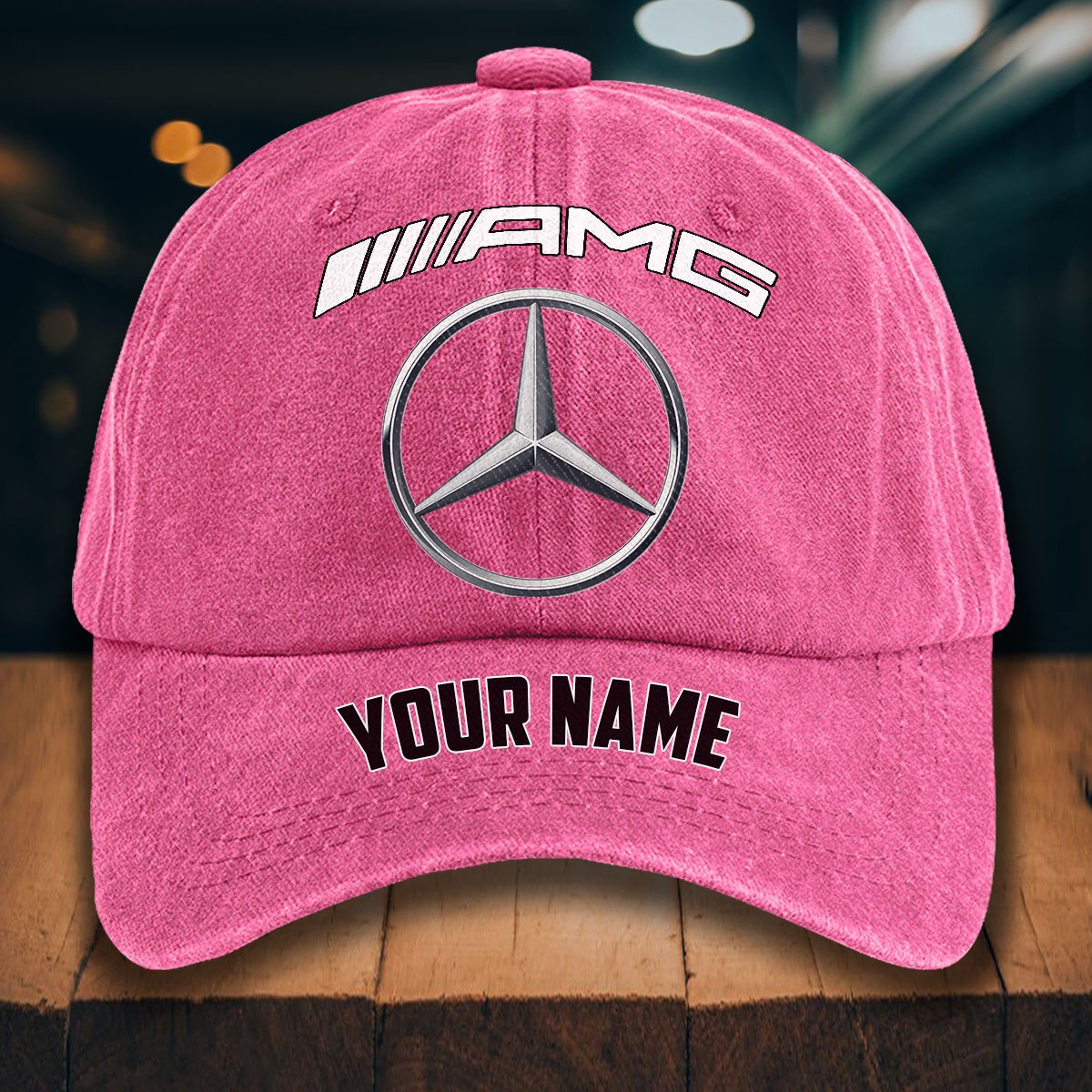 Mercedes-AMG Gewaschene Denim-Kappe – Bild 10