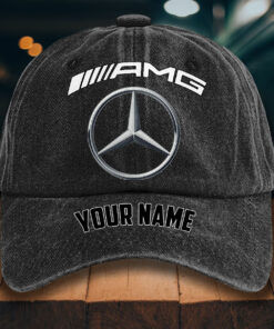 Mercedes-AMG Gewaschene Denim-Kappe