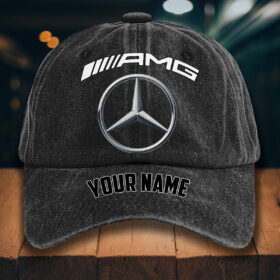 Mercedes-AMG Gewaschene Denim-Kappe