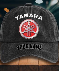 Yamaha Gewaschene Denim-Kappe