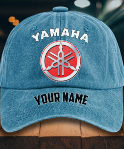 Alternative view of Yamaha Gewaschene Denim-Kappe