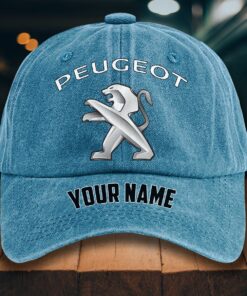 Alternative view of Peugeot Gewaschene Denim-Kappe