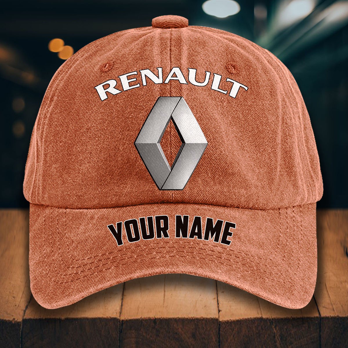 Renault Gewaschene Denim-Kappe – Bild 8