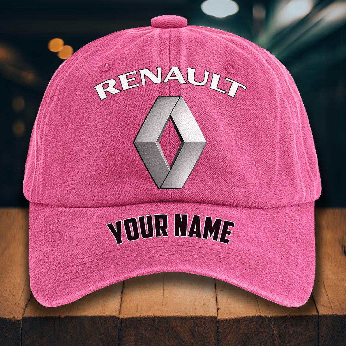 Renault Gewaschene Denim-Kappe – Bild 10