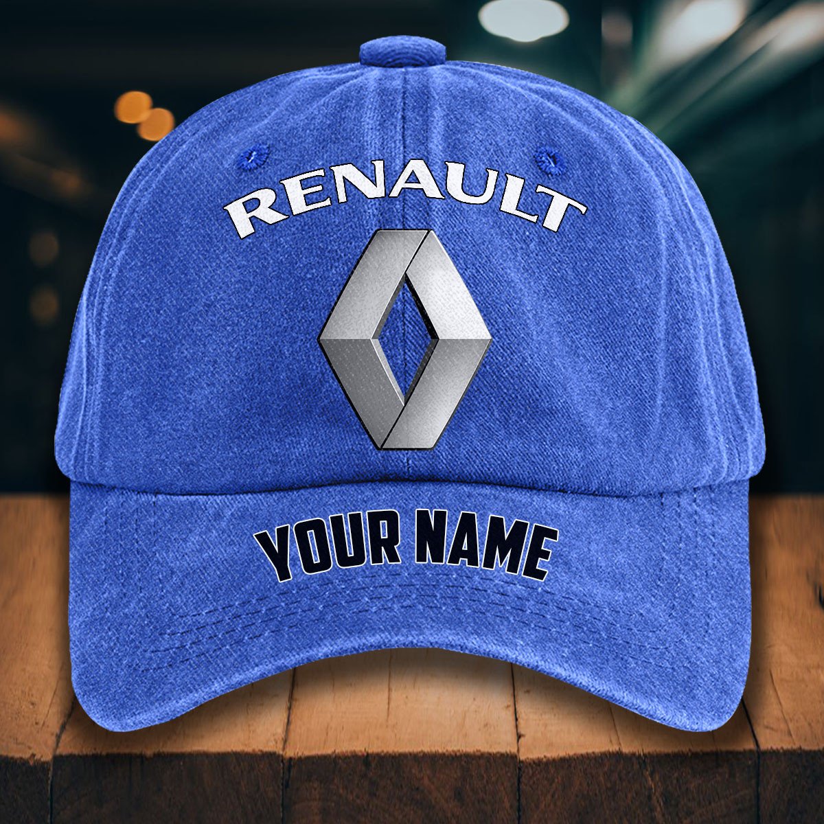 Renault Gewaschene Denim-Kappe – Bild 13